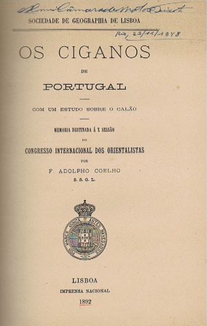 Os ciganos de Portugal : com um estudo sobre o calão