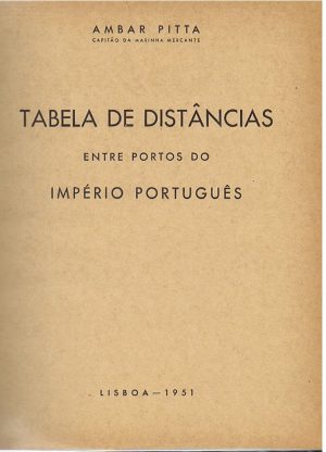 Tabela de Distâncias