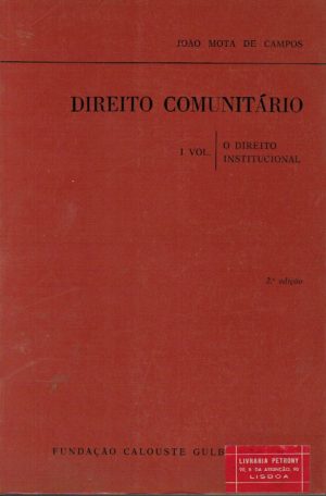 Direito Comunitário - 2 volumes