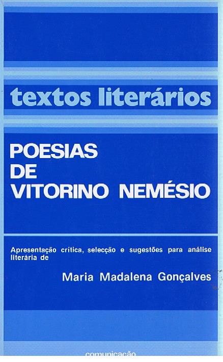 Poesias de Vitorino Nemésio
