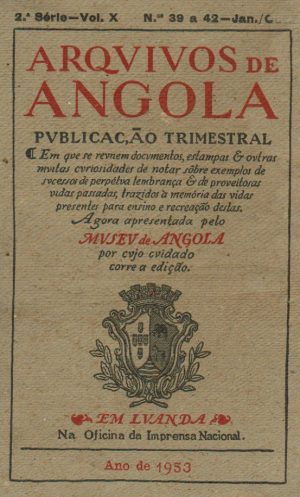 Arquivos de Angola - ano 1953