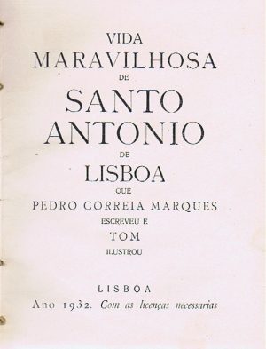 Vida Maravilhosa de Santo Antonio de Lisboa