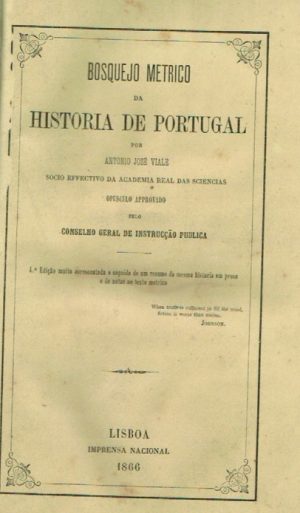 BOSQUEJO METRICO DA HISTORIA DE PORTUGAL