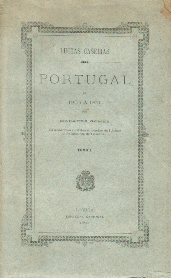 PORTUGAL DE 1834 A 1851
