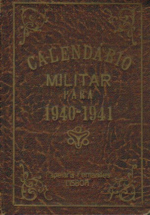 CALENDÁRIO MILITAR PARA 1940-1941