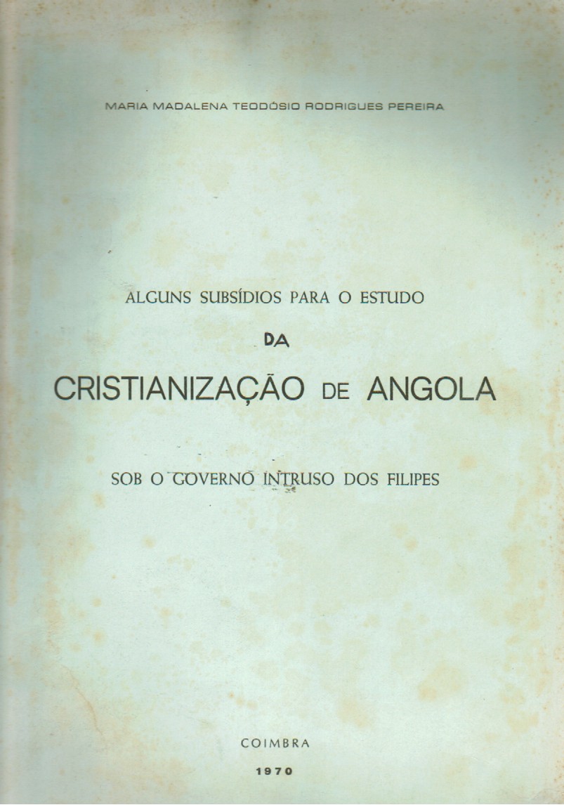 CRISTIANIZAÇÃO DE ANGOLA