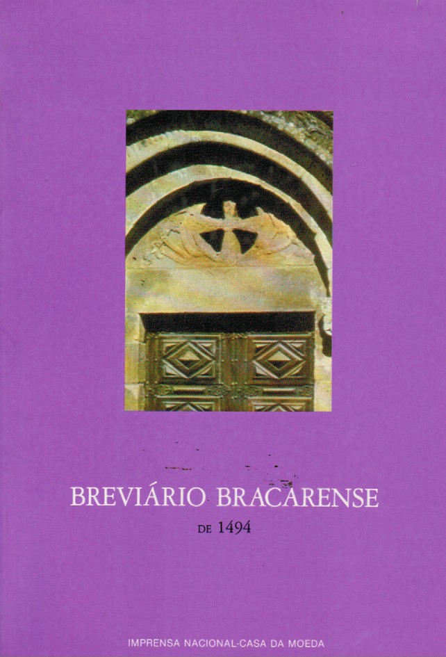 BREVIÁRIO BRACARENSE DE 1494