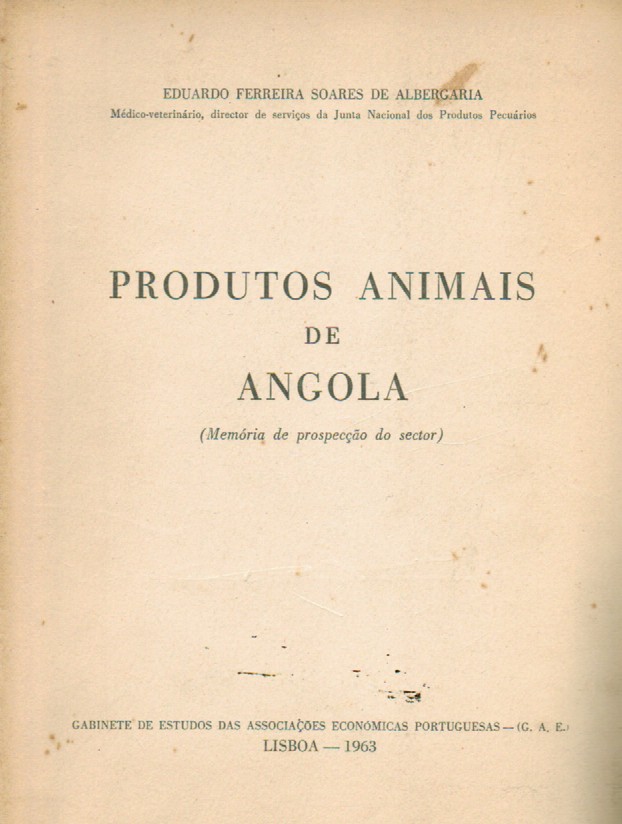 PRODUTOS ANIMAIS DE ANGOLA