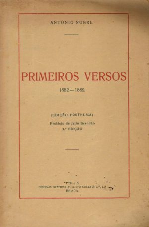 PRIMEIROS VERSOS : 1882-1889