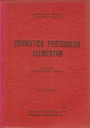 GRAMÁTICA PORTUGUESA ELEMENTAR