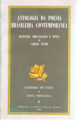 ANTOLOGIA DA POESIA BRASILEIRA CONTEMPORÂNEA