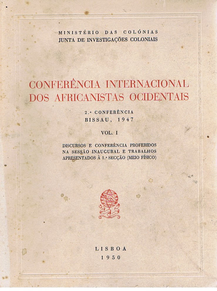 CONFERÊNCIA INTERNACIONAL DOS AFRICANISTAS OCIDENTAIS