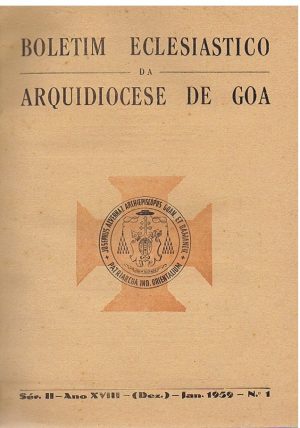 BOLETIM ECLESIASTICO DE ARQUIDIOCESE DA GOA