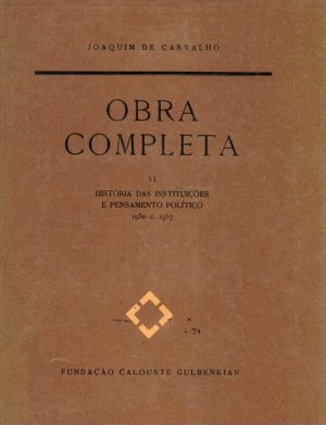OBRA COMPLETA DE JOAQUIM DE CARVALHO