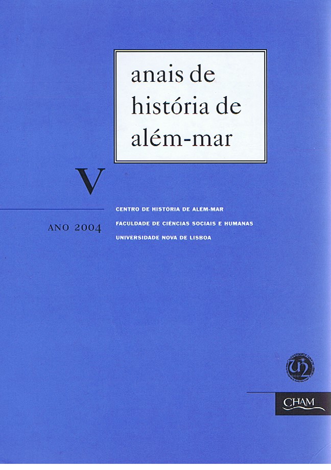 ANAIS DE HISTÓRIA DE ALÉM MAR