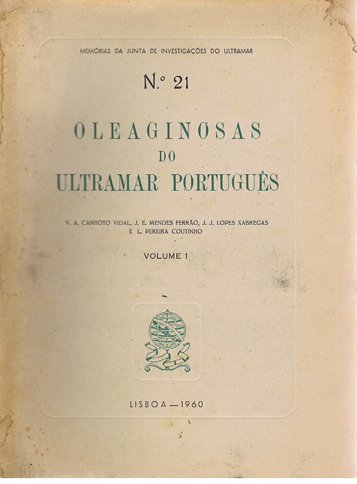 OLEAGINOSAS DO ULTRAMAR PORTUGUÊS