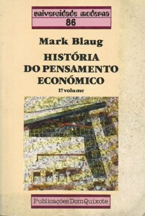 HISTÓRIA DO PENSAMENTO ECONÓMICO