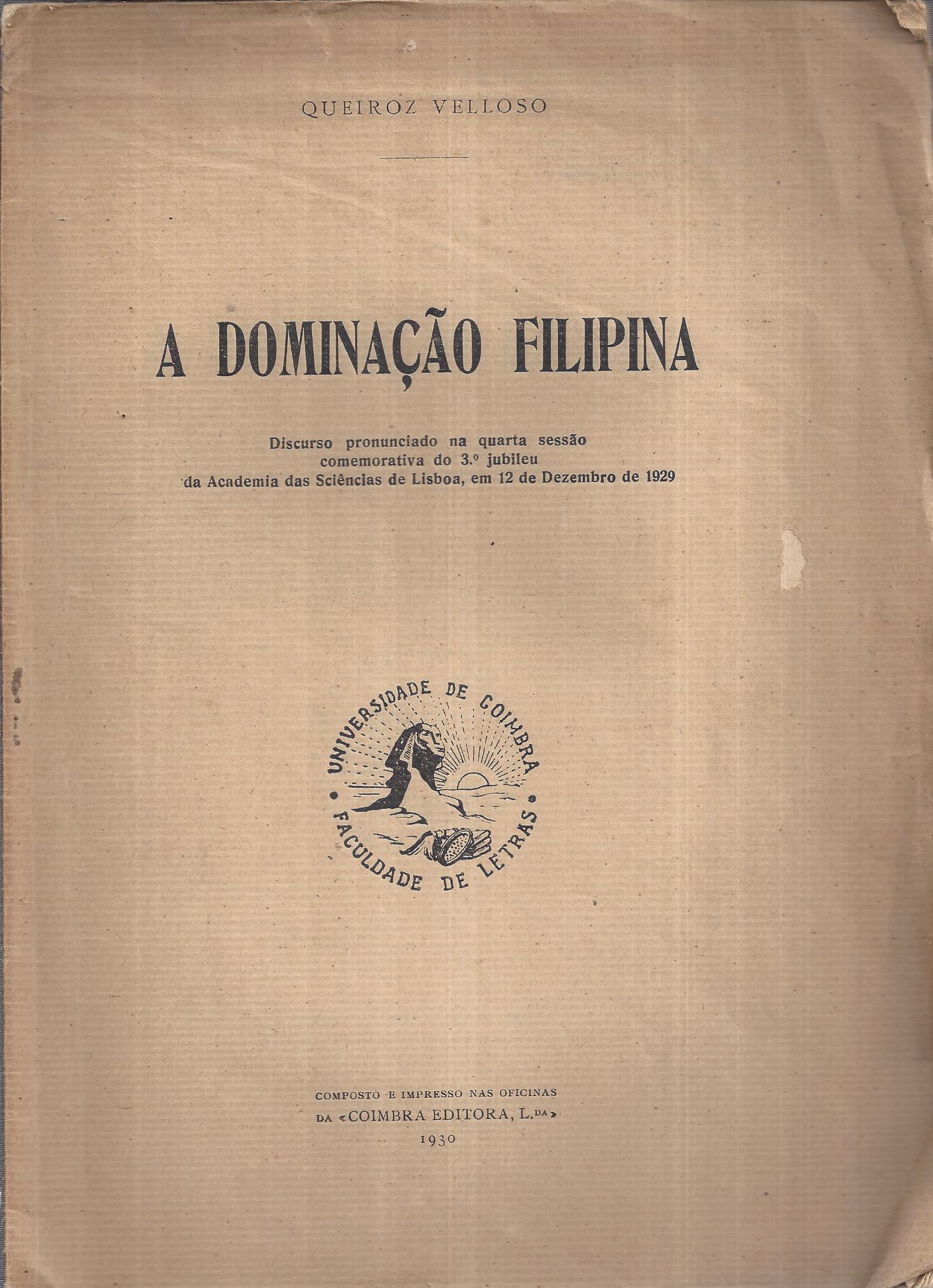 A DOMINAÇÃO FILIPINA