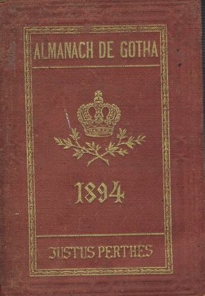 ALMANACH DE GOTHA 1894