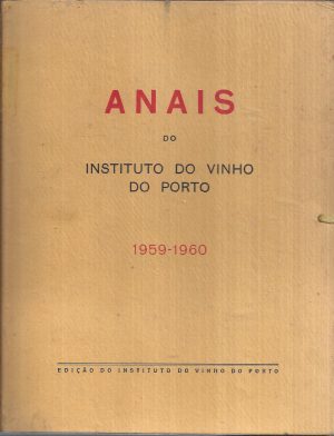 ANAIS DO INSTITUTO DO VINHO DO PORTO 1959-1960