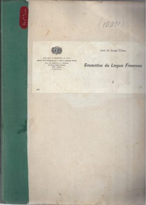 GRAMÁTICA DA LÍNGUA FRANCESA EM ESCRTIA BRAILLE