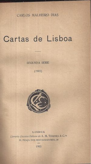 CARTAS DE LISBOA 2ª SÉRIE