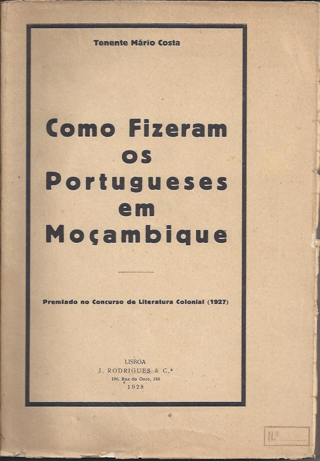 COMO FIZERAM OS PORTUGUESES EM MOÇAMBIQUE