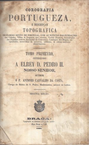 COROGRAFIA PORTUGUESA - TOMO PRIMEIRO