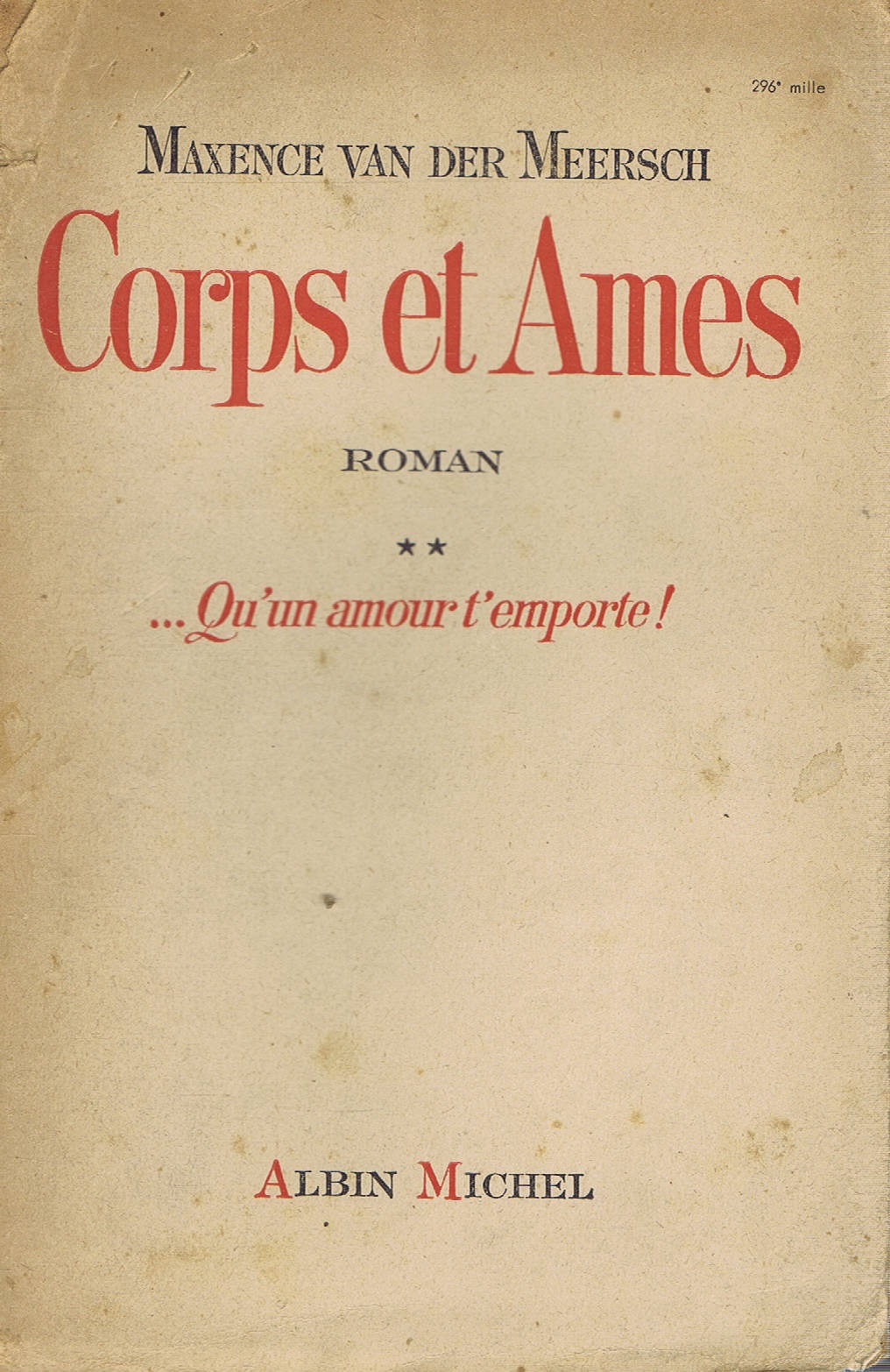 CORPS ET AMES