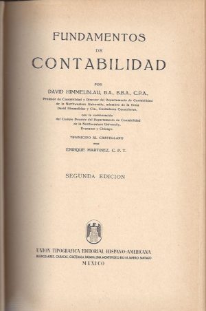 FUNDAMENTOS DE CONTABILIDAD - 11 VOLUMES