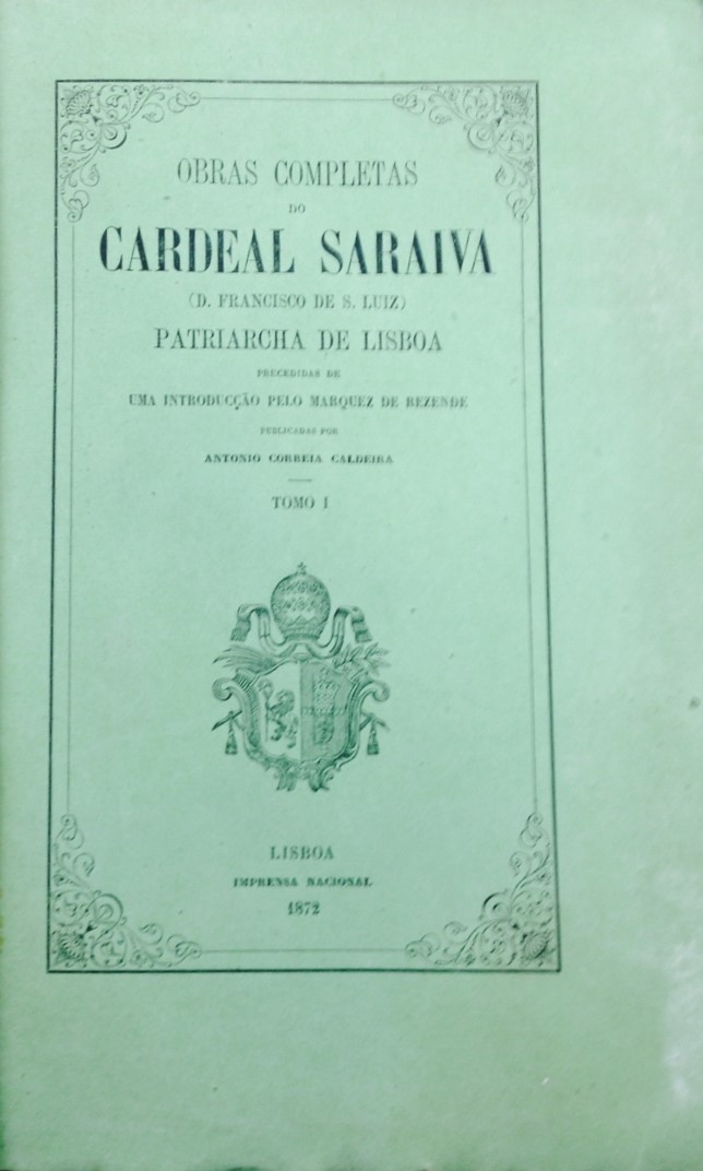 OBRAS COMPLETAS DO CARDEAL SARAIVA - 10 VOLUMES