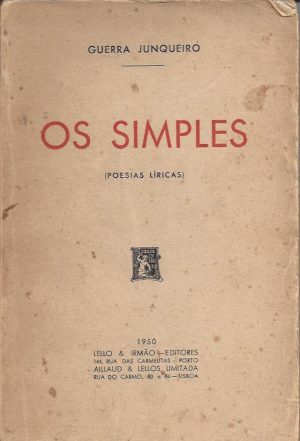OS SIMPLES ( POESIAS LÍRICAS )