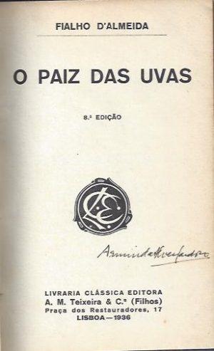 O PAIZ DAS UVAS
