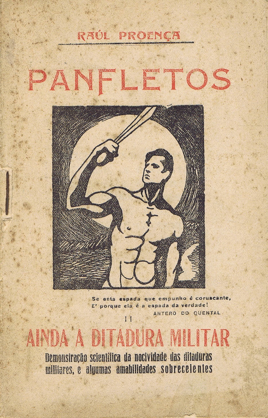 PANFLETOS II AINDA A DITADURA MILITAR
