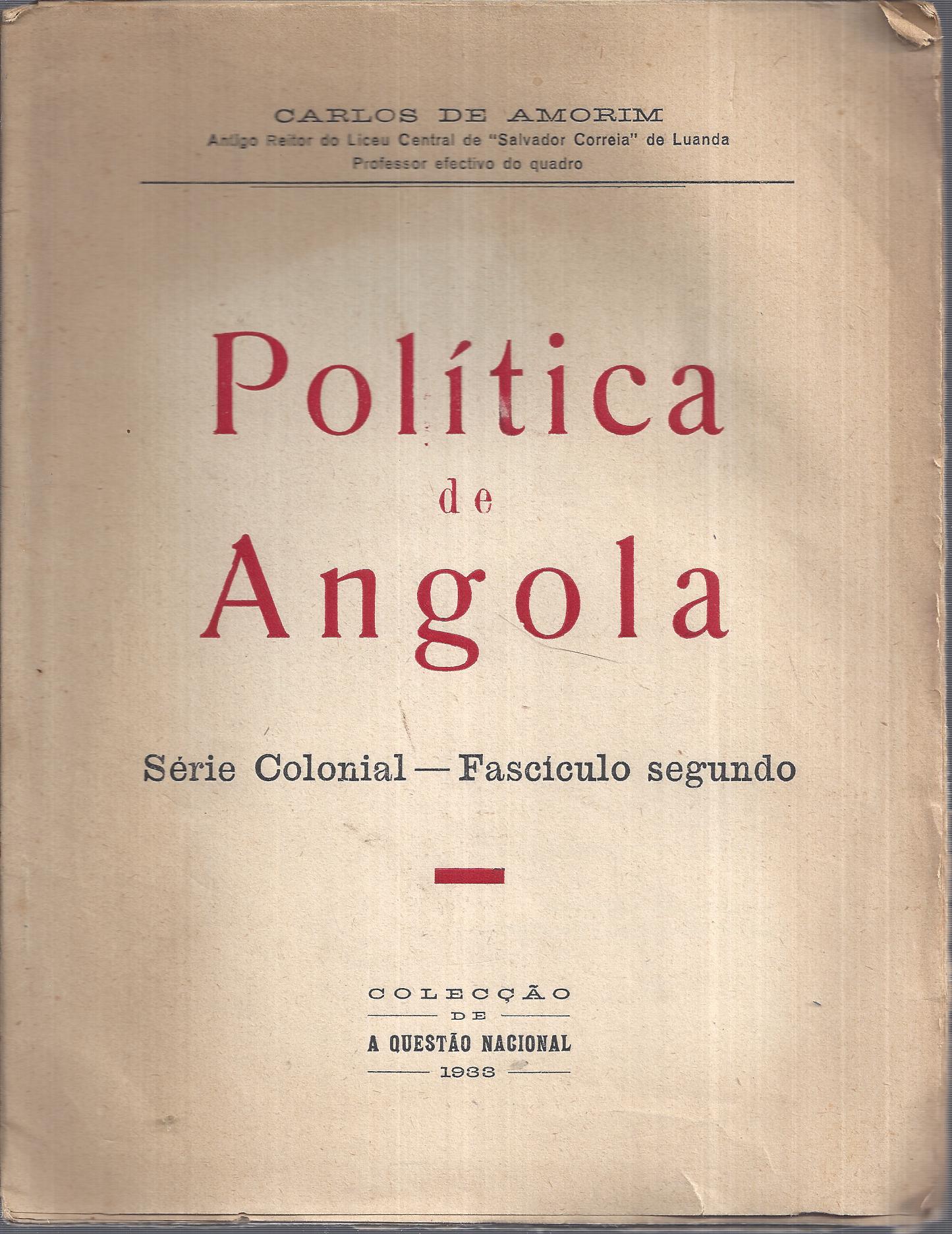 POLÍTICA DE ANGOLA