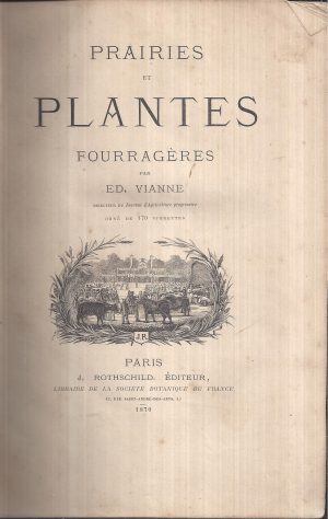 PRAIRIES ET PLANTES FORRAGÈRES