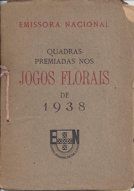 QUADRAS PREMIADAS NOS JOGOS FLORAIS DE 1938