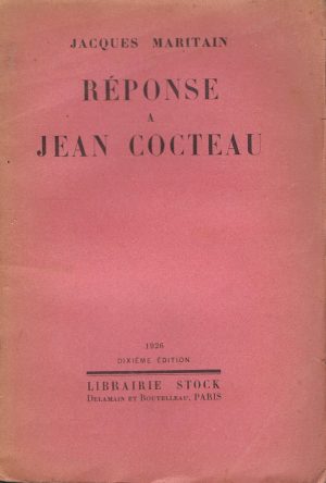 RÉPONSE A JEAN COCTEAU
