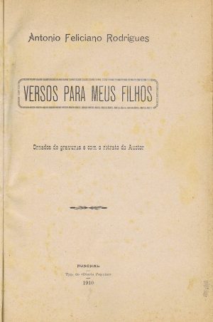 VERSOS PARA OS MEUS FILHOS