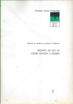VERSOS E ALGUMA PROSA DE LUÍS DE CAMÕES