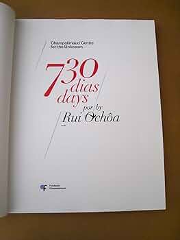 730 DIAS - RUI OCHÔA - CHAMPALIMAUD  CENTRE FOR THE UNKNOWN - FUNDAÇÃO CHAMPALIMAUD