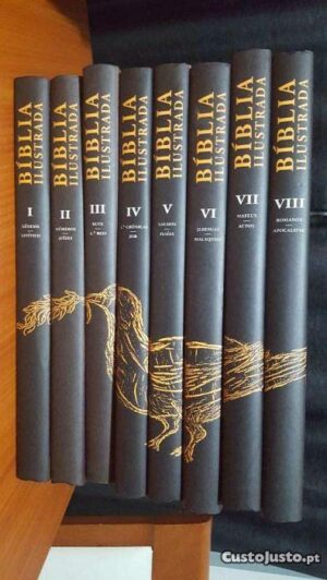 A BÍBLIA ILUSTRADA - 8 VOLUMES - CÍRCULO DE LEITORES - A LEVANTAR NA LOJA
