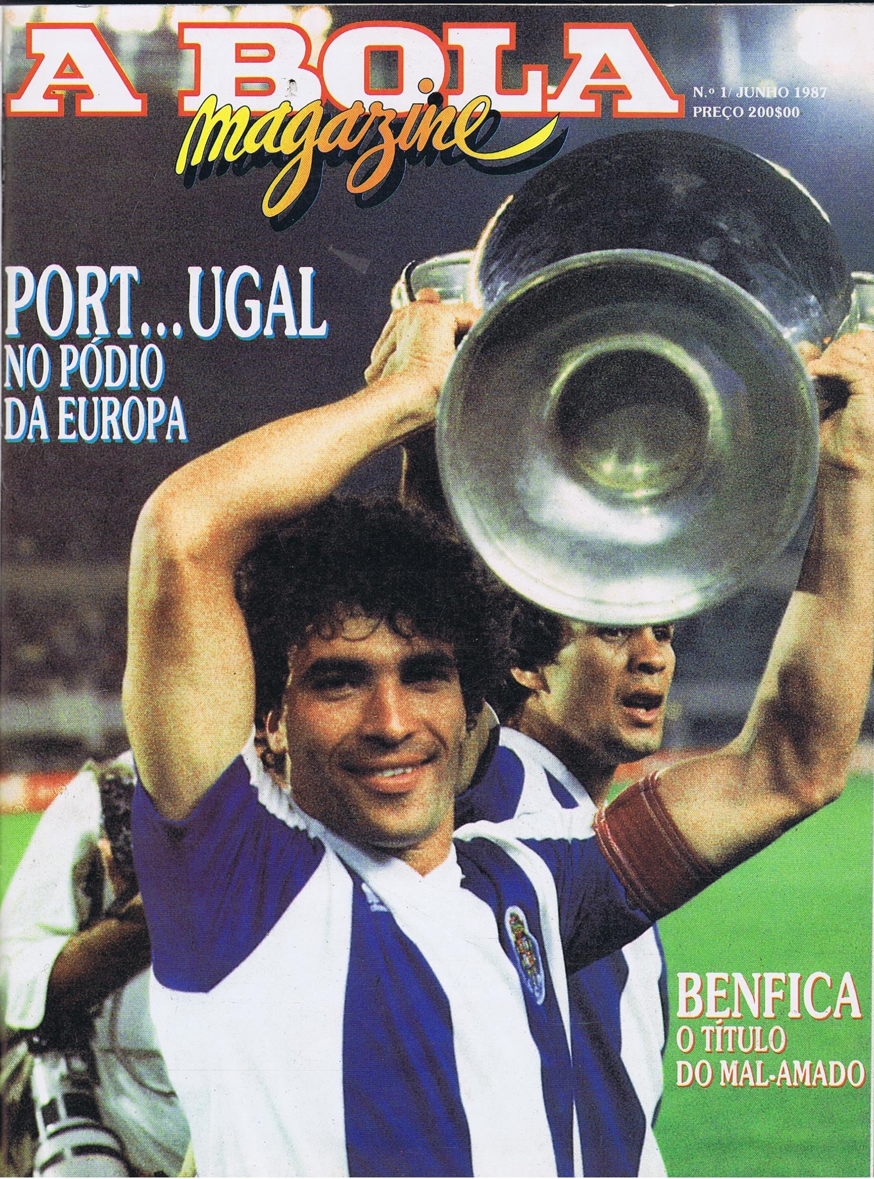 A BOLA MAGAZINE - COLECÇÃO COMPLETA - 151 NÚMEROS ENCADERNADOS EM 15 VOLUMES DE JUNHO DE 1987 A DEZEMBRO DE 1999 - Image 2
