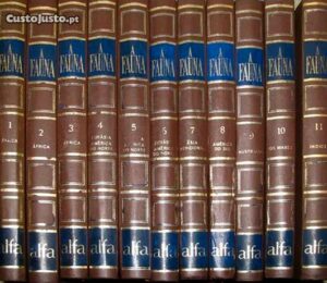 A FAUNA - 11 VOLUMES - A LEVANTAR NA LOJA