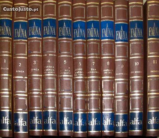 A FAUNA - 11 VOLUMES - A LEVANTAR NA LOJA