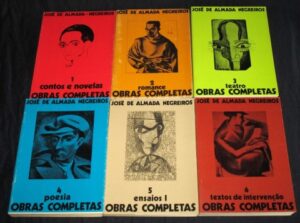 ALMADA NEGREIROS ( JOSÉ DE ) - OBRAS COMPLETAS - 6 VOLUMES