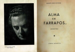 ALMA EM FARRAPOS... ( SONETOS ) - 1ª EDIÇÃO 1948 - AUGUSTO DINIZ DE SOUSA