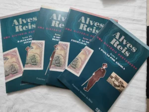 ALVES REIS - UMA HISTÓRIA PORTUGUESA - FRANCISCO TEIXEIRA DA MOTA - 4 TOMOS - PÚBLICO