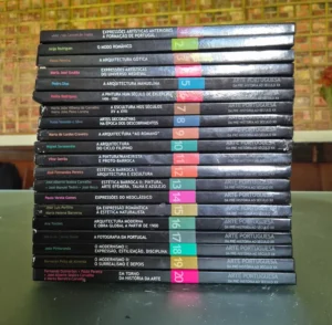 Coleção Arte Portuguesa - Da Pré-História ao Século XX - COLECÇÃO COMPLETA DE 20 VOLUMES - A LEVANTAR NA LOJA