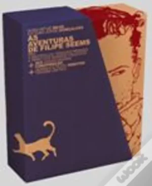 AS AVENTURAS DE FILIPE SEEMS - 3 ÁLBUNS DE BD NUMA CAIXA E COM DVD INCLUÍDO - NUNO ARTUR SILVA E ANTÓNIO JORGE GONÇALVESIAX